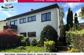 Einfamilienhaus kaufen in 65347 Eltville, Freistehendes Einfamilienhaus mit Einliegerwohnung und traumhaften Garten in ruhiger Ortsran