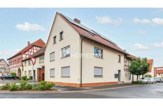 Haus kaufen in 97494 Bundorf, Zwei Wohngebäude, fünf Einheiten, große Scheune – Investition mit Perspektive