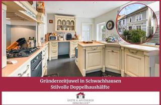 Doppelhaushälfte kaufen in 28211 Radio Bremen, Gründerzeitjuwel in Schwachhausen -Stilvolle Doppelhaushälfte