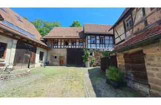 Haus kaufen in Mittelstraße, 76703 Kraichtal, Ökologisches Wohnen mit Atelier & Naturgarten: Saniertes Wohnhaus in Menzingen zu verkaufen!