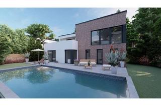 Villa kaufen in 51429 Bergisch Gladbach, Architektenvilla am Waldrand - Bauhausbungalow mit Dachterrasse, Doppelgarage und exklusiver Privats