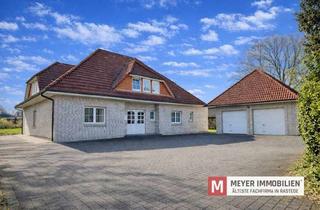 Haus kaufen in 26180 Rastede, Großzügiges Zweifamilienhaus mit Doppelgarage auf weitläufigem Grundstück in Nethen (Obj.-Nr. 6605)