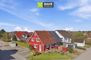 Doppelhaushälfte kaufen in 88441 Mittelbiberach, Charmante Doppelhaushälfte im Schwedenstil in Mittelbiberach