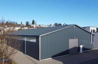 Gewerbeimmobilie mieten in Memmelers Wiese 12, 72793 Pfullingen, Stützenfrei * knapp 4-7 m Höhe * 2 Tore * Durchfahrt möglich