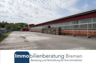 Gewerbeimmobilie mieten in 27404 Zeven, Gewerbefläche mit Produktionshalle