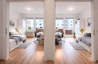 Anlageobjekt in Kirchenstraße, 68159 Mannheim, Kapitalanlage mit 6 % Bruttorendite – hochwertig sanierte 2-Zimmer-Wohnung mit WG-Potenzial