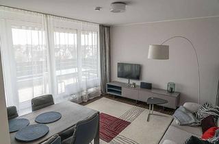Immobilie mieten in 86156 Kriegshaber, hochwertig eingerichtete Penthauswohnung mit Ausblick und guter Privatsphäre - 1,5 km zur Uniklinik