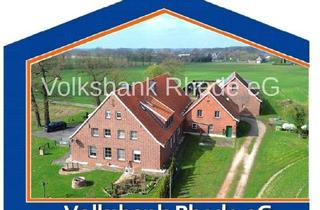Immobilie kaufen in 46414 Rhede, Landwirtschaftliche Hofstelle mit Stallungen, Wohnhaus und Ackerland in Rhede-Vardingholt