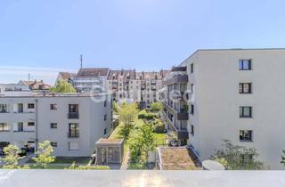 Penthouse kaufen in Holzschuherstraße, 90439 Sündersbühl, Moderne Penthousewohnung mit großzügiger, umlaufender Dachterrasse und Tiefgaragen-Stellplatz