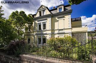 Wohnung mieten in 58300 Wetter, Wunderschöne Altbauwohnung im Dachgeschoss einer Jugendstilvilla mit herrlich großem Balkon!