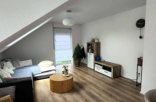 Wohnung mieten in 71083 Herrenberg, Exklusive 3 Zimmer DG Wohnung mit Küche, Balkon und Garage