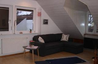 Wohnung mieten in 86720 Nördlingen, Völlig möbilierte 3 Zimmer Dachwohnung in ruhiger Lage in Nördlingen