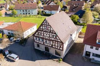 Mehrfamilienhaus kaufen in 74544 Michelbach an der Bilz, Charmantes Mehrfamilienhaus: Wohn- & Geschäftshaus für neue Wohnkonzepte