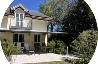 Haus kaufen in 85652 Pliening, Sehr schöne DHH in Pliening bei München - sonniger Garten, Kamin, PV, Garage - provisionsfrei