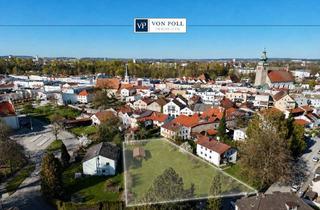 Grundstück zu kaufen in 84453 Mühldorf, Altstadtcharme mit Zukunft: Baugrundstück in bester Altstadtlage von Mühldorf