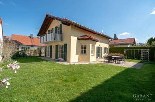 Einfamilienhaus kaufen in 82064 Straßlach-Dingharting, Großzügiges Einfamilienhaus mit Südgarten in Bestlage im Münchner Süden, hell & geräumig