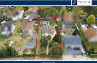Einfamilienhaus kaufen in 15806 Zossen, Solider Bungalow am Waldrand mit großem Garten und Kamin