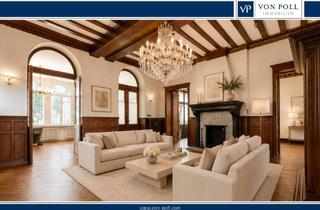 Wohnung kaufen in 60325 Frankfurt, Herrschaftliche Altbau Etagenwohnung mit Garten in eleganter Westend Villa