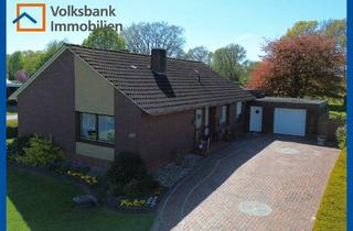 Einfamilienhaus kaufen in 26817 Rhauderfehn, Hier hört man die Ruhe - Gepflegtes Einfamilienhaus in Traumlage am Fehnkanal!