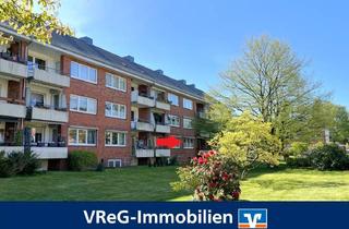Wohnung kaufen in 25524 Itzehoe, Zum Verkauf: Vermietete 3-Zimmer-Hochparterre-Wohnung mit Loggia