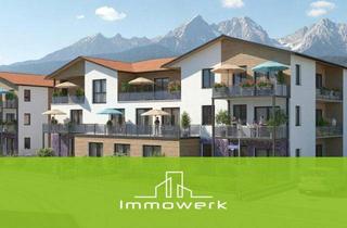 Wohnung kaufen in Geigenbauerstraße 24 - 26, 87629 Füssen, Massivholz trifft Moderne: KfW-40-Wohnung mit Terrasse inkl. Einbauküche