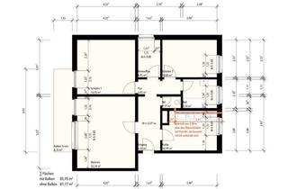 Wohnung mieten in 49808 Lingen, 3,5-Zimmer-Wohnung in Lingen mit Loggia, Stellplatz und Einbauküche