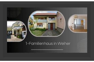 Einfamilienhaus kaufen in 76698 Ubstadt-Weiher, Ubstadt-Weiher - Raum für neue Ideen !!! Familientraum mit Renovierungsbedarf OT Weiher
