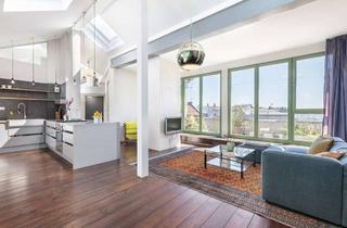 Wohnung kaufen in Skalitzer Straße 45, 10997 Kreuzberg, Am Lausitzer Platz: Fantastische 5-Zimmer-DG-Wohnung mit Südterrasse und beeindruckendem Weitblick!