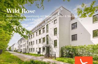Wohnung kaufen in Schloßpark Biesdorf, 12683 Biesdorf, Wild Rose - Moderne Familienwohnung mit Südwest-Balkon & Stellplatz vis-à-vis Schlosspark Biesdorf
