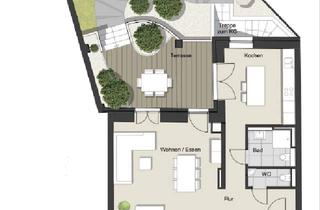 Wohnung kaufen in Gleueler Straße 83, 50931 Lindenthal, Exklusive 3-Zimmer-Wohnung mit eigenem Garten im japanischen Stil! Gleueler Str. 83, Köln