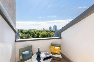 Wohnung kaufen in Prenzlauer Allee 14, 10405 Prenzlauer Berg, Prenzlauer Berg, Über den Dächern des Winskiezes: 2-Zimmer-Dachgeschoss, Terrasse, Blick ins Grüne