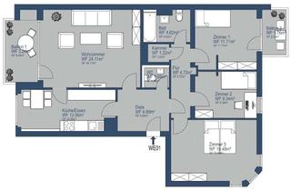 Wohnung kaufen in 85748 Garching, MÜNCHNER IG: 6% Rendite bei WG-Vermietung in Bestlage von Garching !