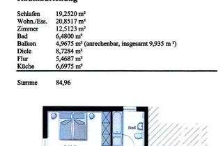 Wohnung mieten in Haselweg, 79211 Denzlingen, Zweitbezug nach frischer Sanierung: stilvolle, moderne, helle 3-Zimmer, neue EBK, Süd-Balkon, TG
