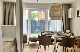 Wohnung mieten in 60528 Niederrad, Voll möbliert! Lichtdurchflutete 1-Zimmer-Wohnung mit sonniger Terrasse!