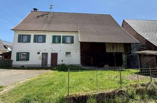 Bauernhaus kaufen in Kanalweg, 72401 Haigerloch, Handwerker aufgepasst! Bauernhaus mit großer Scheune und viel Potential!