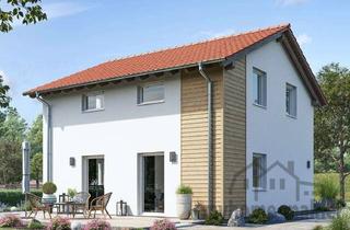 Haus kaufen in 91161 Hilpoltstein, Ihr förderfähiges Niedrigenergie-Fertighaus mit Grundstück in Hilpoltstein modern & energieeffizient