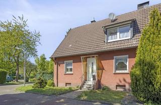 Doppelhaushälfte kaufen in 45711 Datteln, Wohnen im Grünen! Doppelhaushälfte in Datteln mit Garage, Carport & Sackgassenlage am Waldrand!