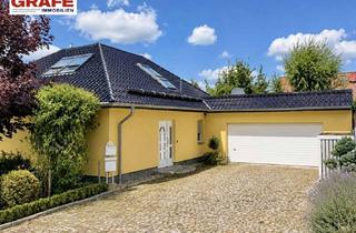 Einfamilienhaus kaufen in 39291 Möckern, Freistehendes Einfamilienhaus, Bj 2001, mit Kamin, Terrasse und Doppelgarage