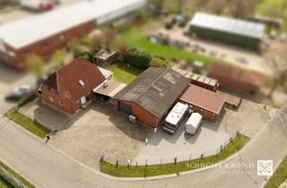 Gewerbeimmobilie kaufen in 21702 Ahlerstedt, Beheizte Gewerbehalle mit Wohnhaus in Ahlerstedt