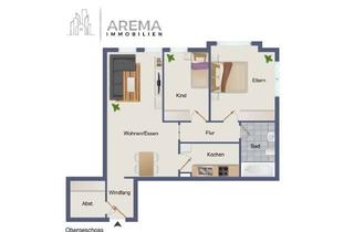 Wohnung kaufen in Leipziger Straße 1b, 63179 Obertshausen, Helle 3-Zimmer-Wohnung mit Aufzug & Stellplatz in zentraler Lage von Obertshausen