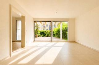 Wohnung kaufen in 70771 Leinfelden-Echterdingen, Moderne Erdgeschosswohnung mit Südterrasse & Gartenanteil in gefragter Wohnlage, Echterdingen