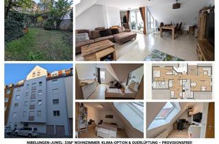 Wohnung kaufen in Brunhildstr. 20, 90461 Nürnberg, 3-Zimmer Dachgeschosswohnung im Nibelungenviertel – Klima-Option & Querlüftung - Provisionsfrei
