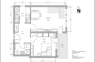 Wohnung mieten in Stuttgarter Straße 102, 71701 Schwieberdingen, Zwei Zimmer in Schwieberdingen: Kompaktes Apartment für Ihren Alltag