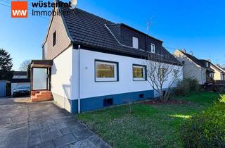 Doppelhaushälfte kaufen in 53757 Sankt Augustin, Doppelhaushälfte mit großem Grundstück & Baupotenzial – Kamin, Terrasse & Garage in Sankt Augustin