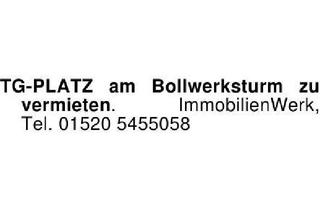 Immobilie mieten in 74072 Heilbronn, TG-PLATZ am Bollwerksturm zu vermieten. ImmobilienWerk, Tel. 0