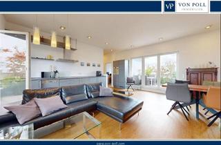 Wohnung kaufen in 60486 Frankfurt, Attraktive Drei-Zimmer-Wohnung mit zwei Dachterrassen und Stellplatz in direkter Parklage