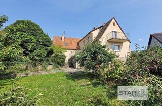Haus kaufen in Frühlingstraße 2, 97268 Kirchheim, Kirchheim - Familienhaus - für ein oder zwei Familien ideal - mit herrlichem Garten!