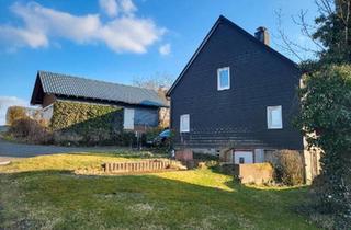 Haus kaufen in 57319 Bad Berleburg, Bad Berleburg - Fachwerkhaus + Scheune+Doppelgarage, großer Garten
