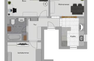 Wohnung kaufen in 61118 Bad Vilbel, Bad Vilbel - Zu verkaufen! 3-Zi. Wohnung, Kernsaniert, 76qm, Bad Vilbel