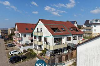 Wohnung kaufen in 73240 Wendlingen, Attraktive 2,5-Zi.-Wohnung in Wendlingen. Nachhaltig vermietet mit Balkon und Dachterrasse